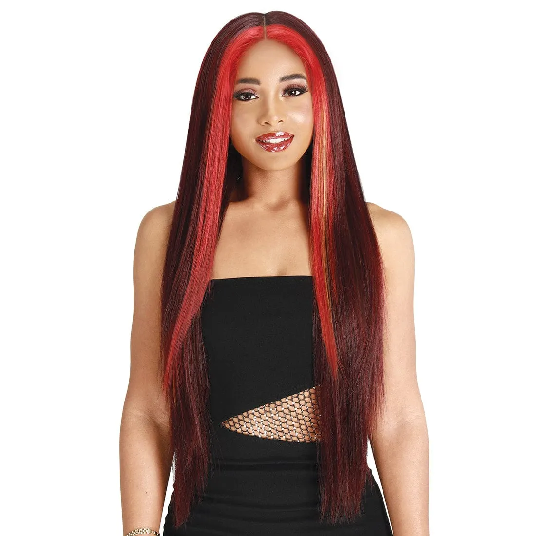 PM-LF HD NAS | Sis Human Hair Blend HD Lace Front Wig