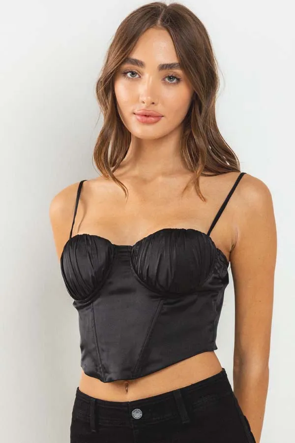 Pretty Little Thing Top in Black