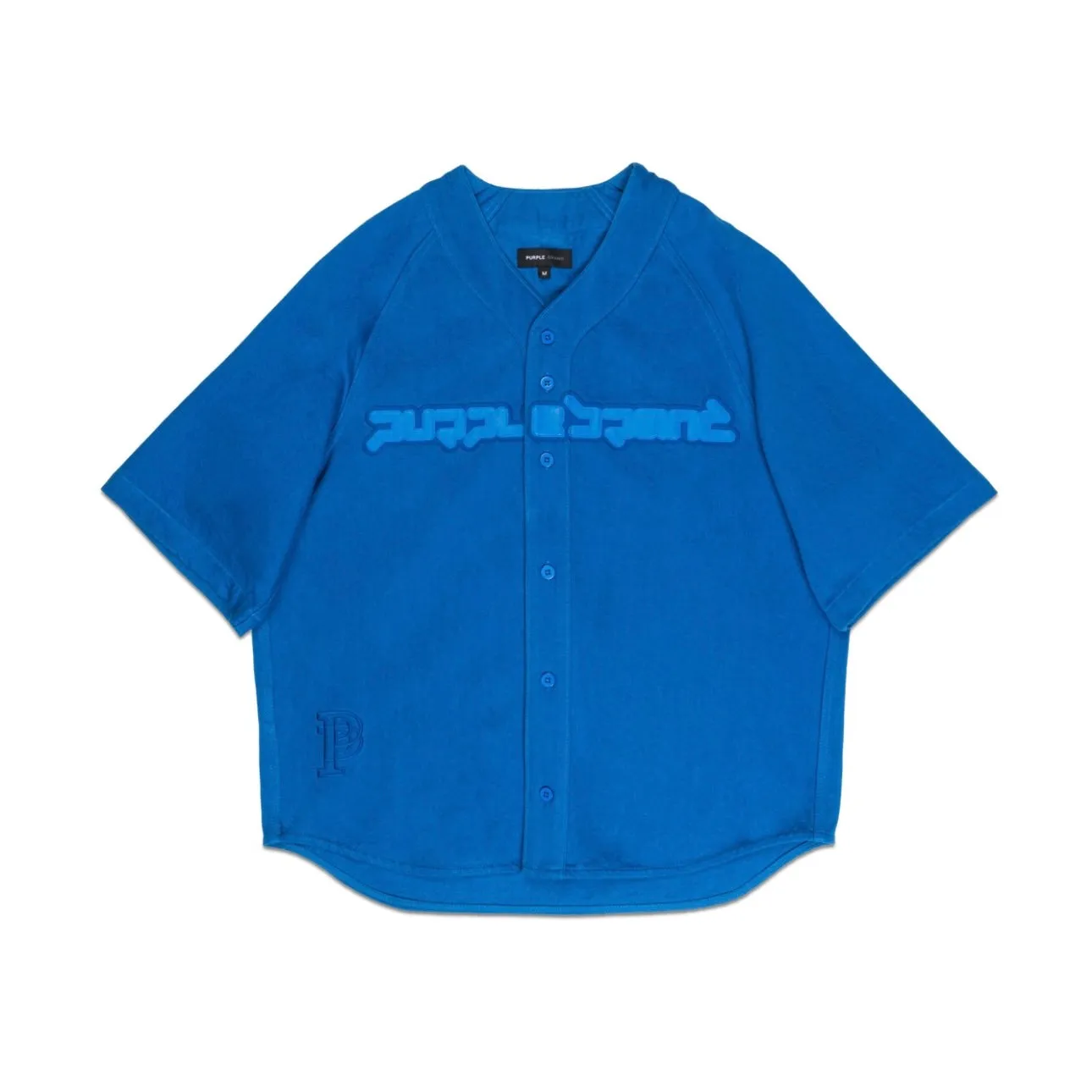 Purple Brand Blue Baseball Shirt