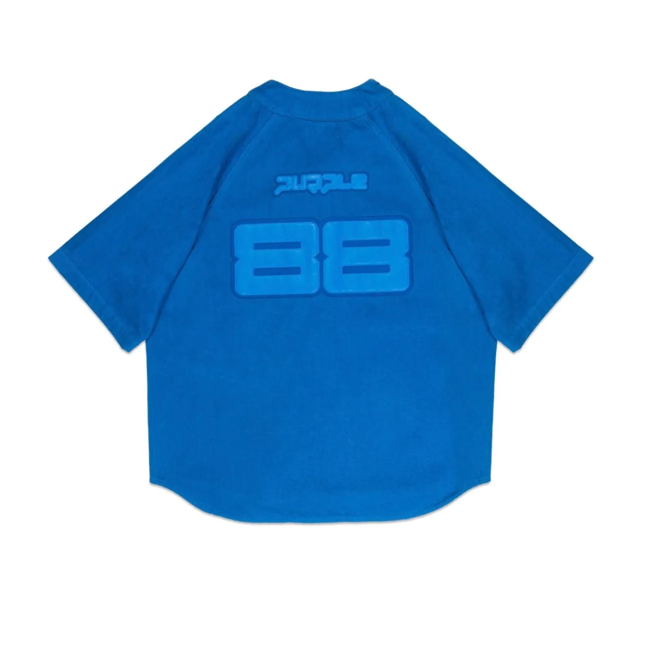 Purple Brand Blue Baseball Shirt