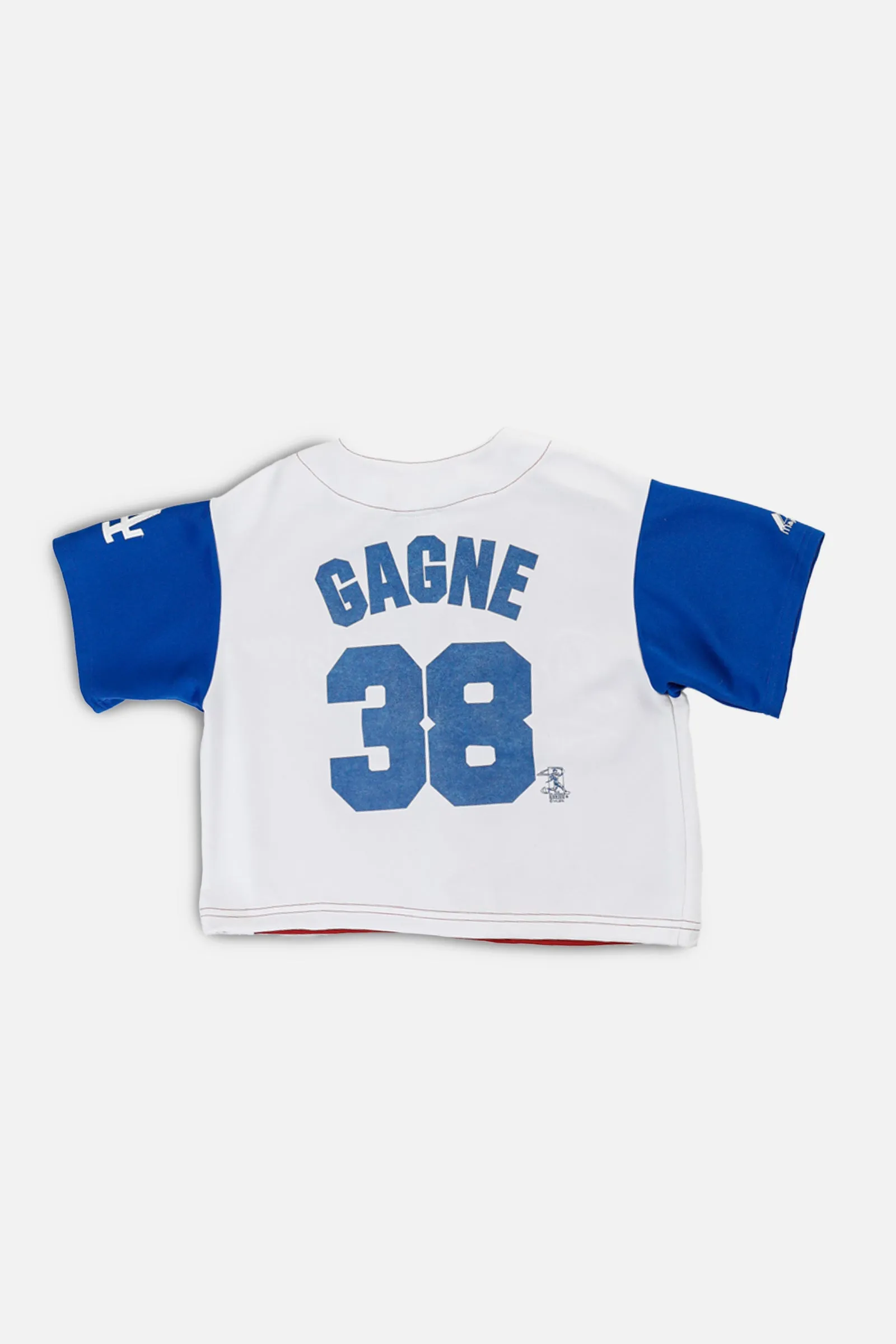 Rework Crop LA Dodgers MLB Jersey - S