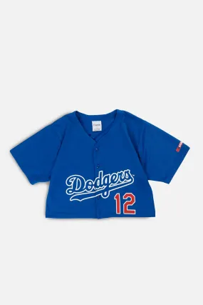 Rework Crop LA Dodgers MLB Jersey - S