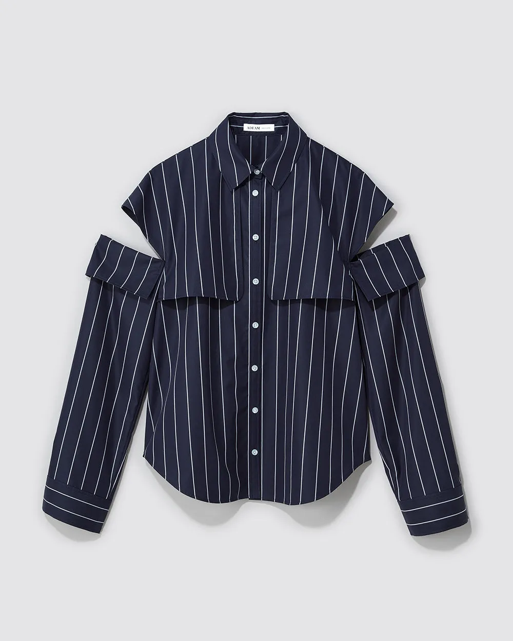 Rhyme Shirt in Midnight Stripe