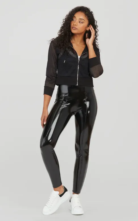 SPANX Faux Patent Leather Leggings