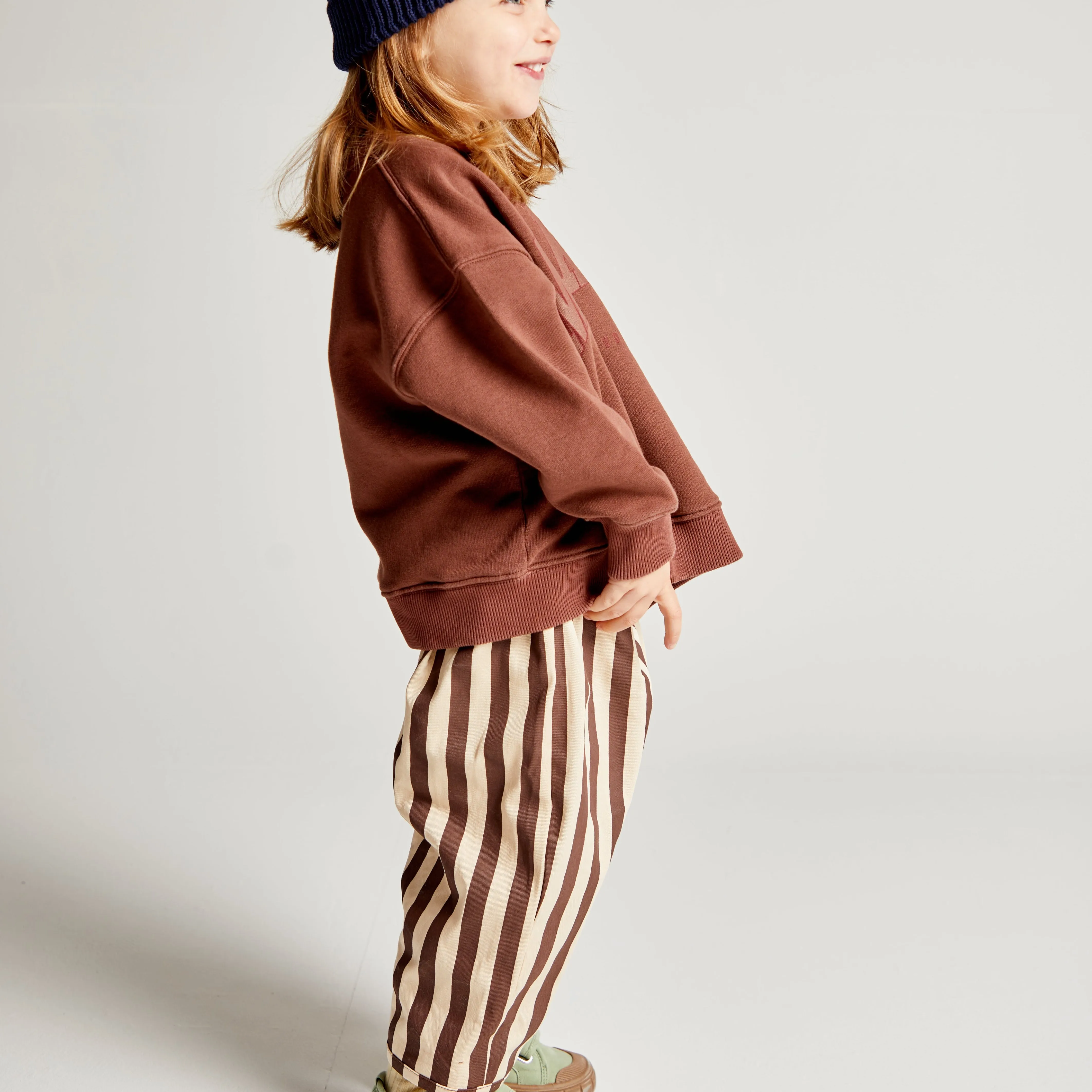 Stripe Trouser - Hazel