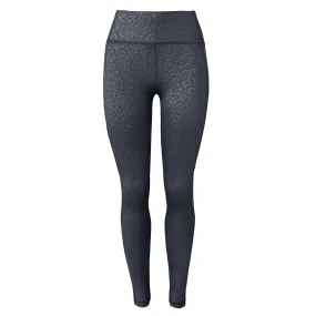 Swim & Gym Leggings for Women UPF 50 | Cheetah - Black