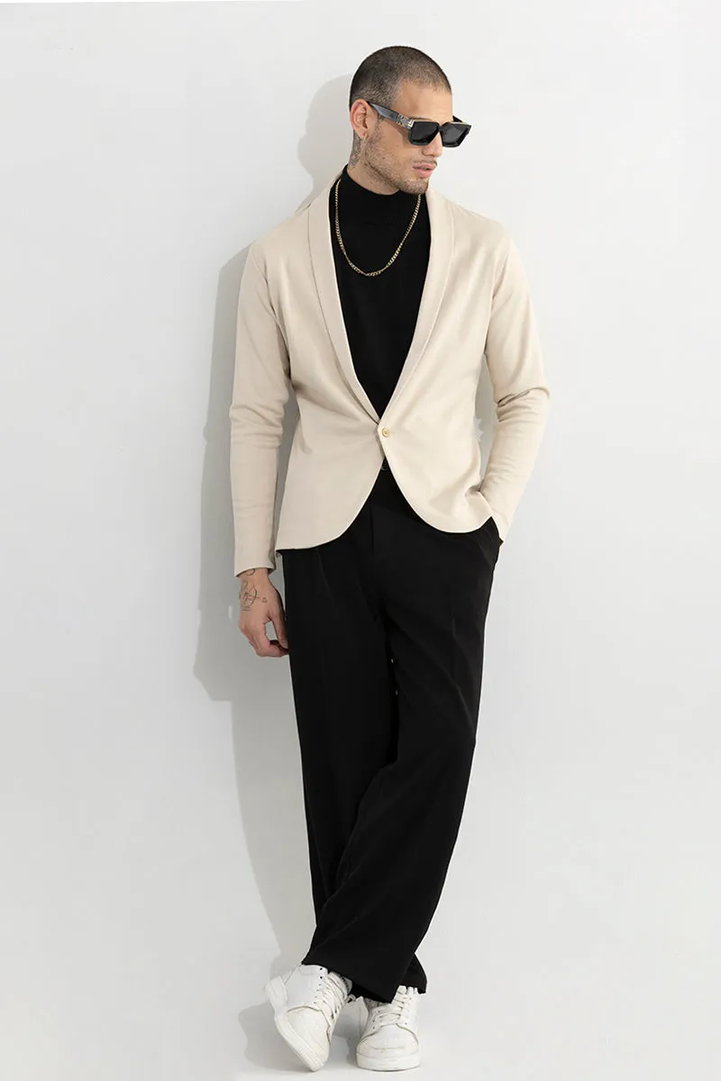 Lightweight Beige Blazer - Stylish & Comfortable for Any Occasion