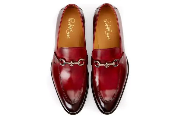 The Caine Bit Loafer - Oxblood