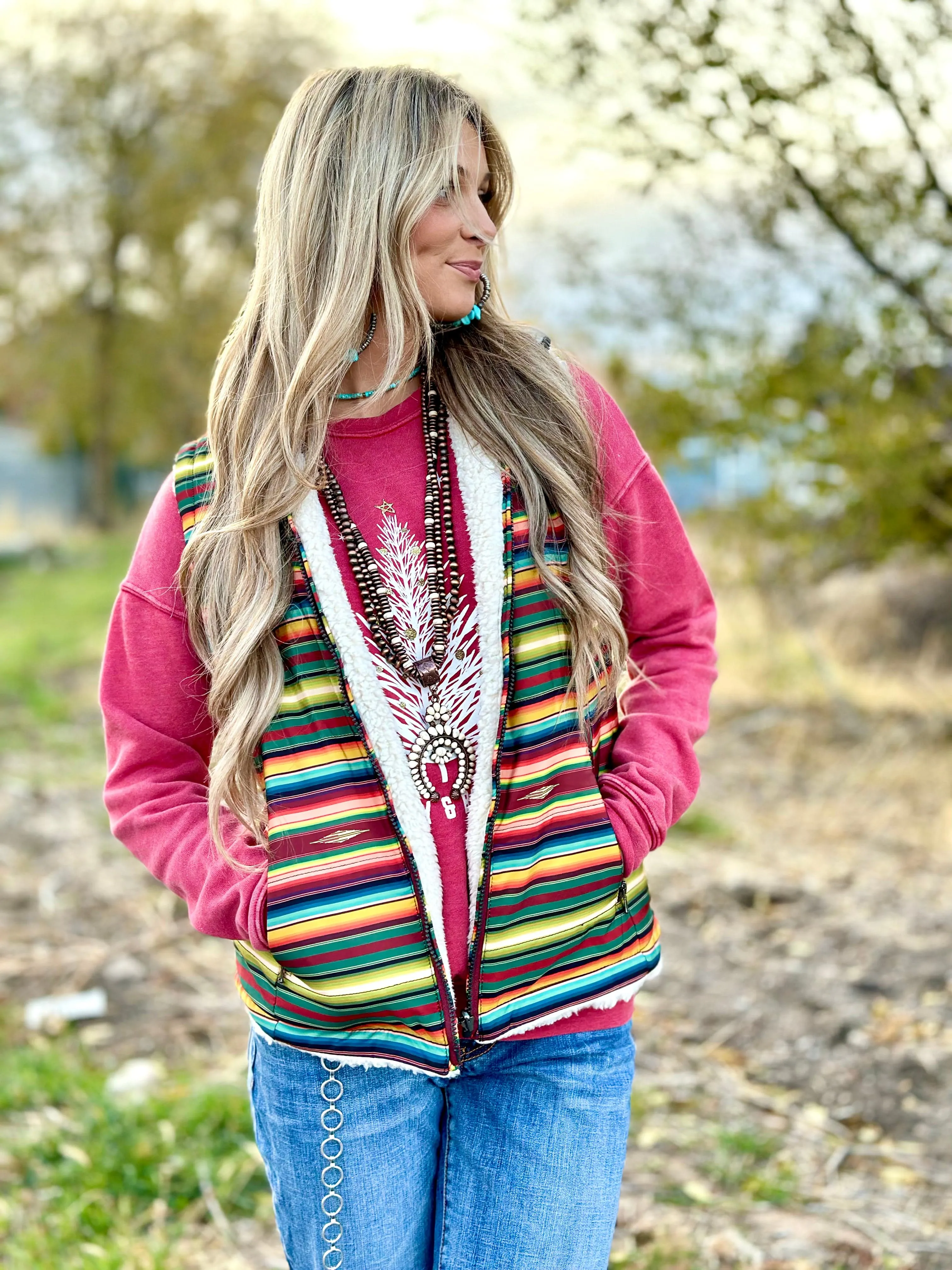 The Fall Fiesta Aztec Vest