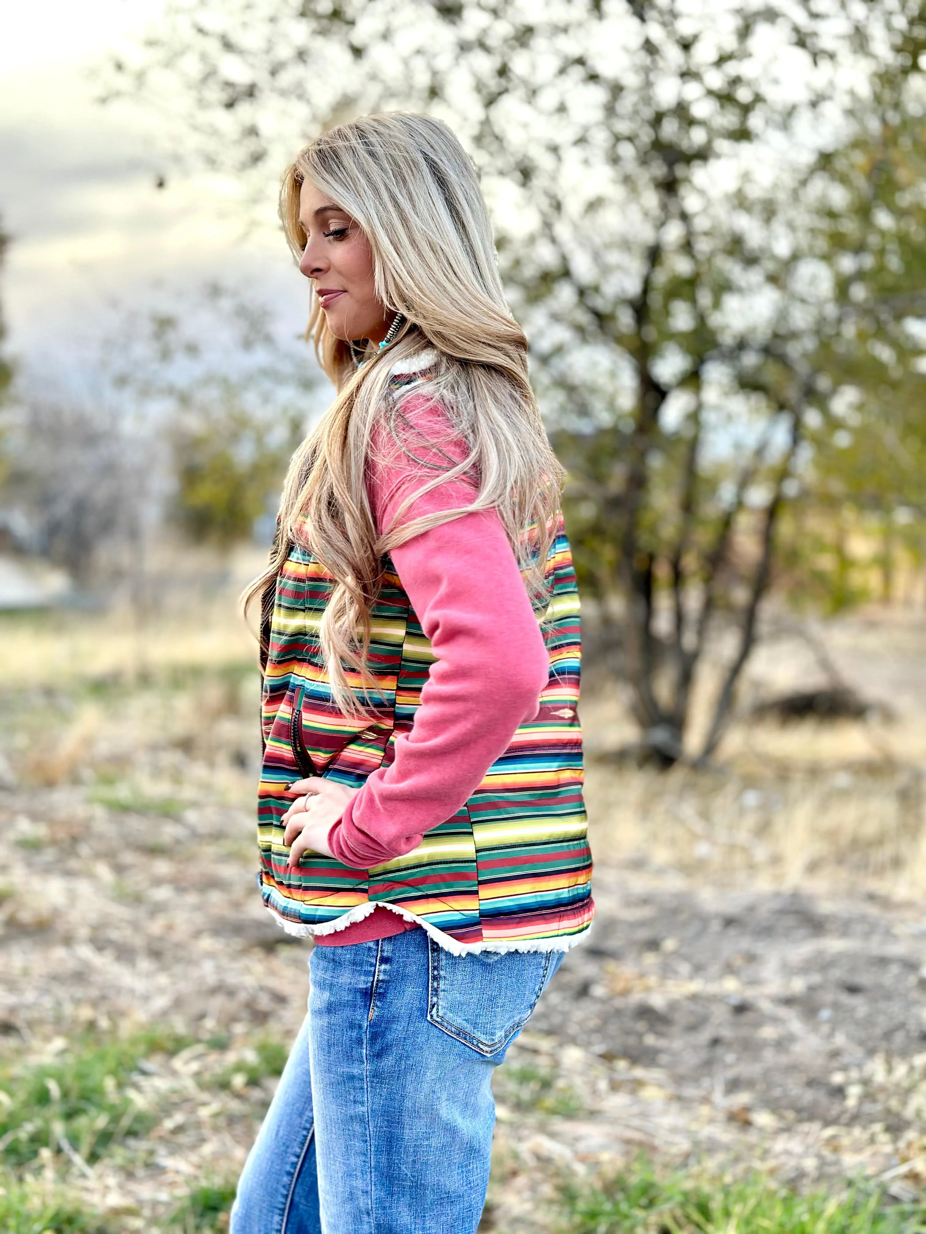 The Fall Fiesta Aztec Vest