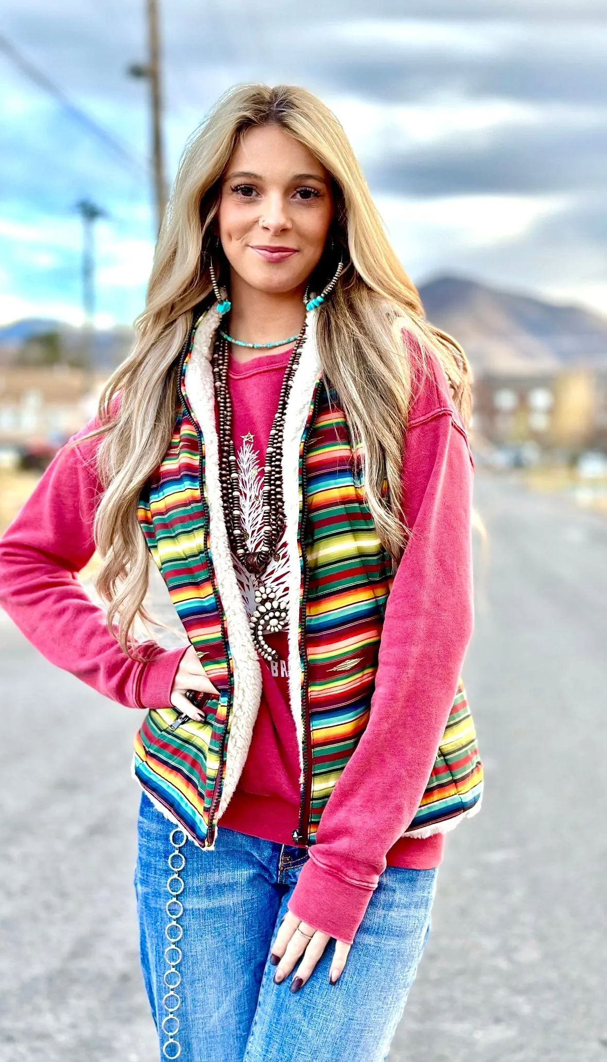 The Fall Fiesta Aztec Vest