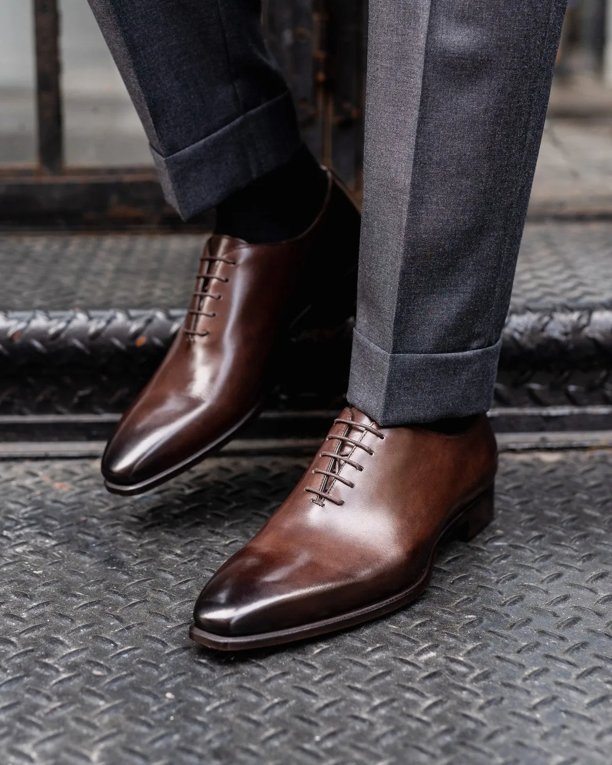 The Ramses Wholecut Oxford - Dark Brown Chocolate