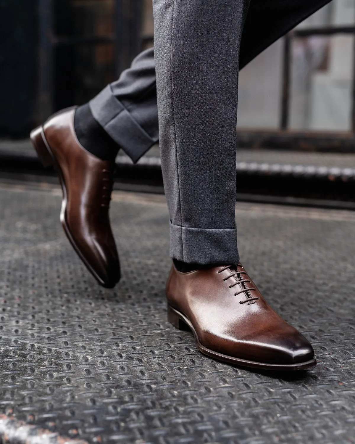 The Ramses Wholecut Oxford - Dark Brown Chocolate