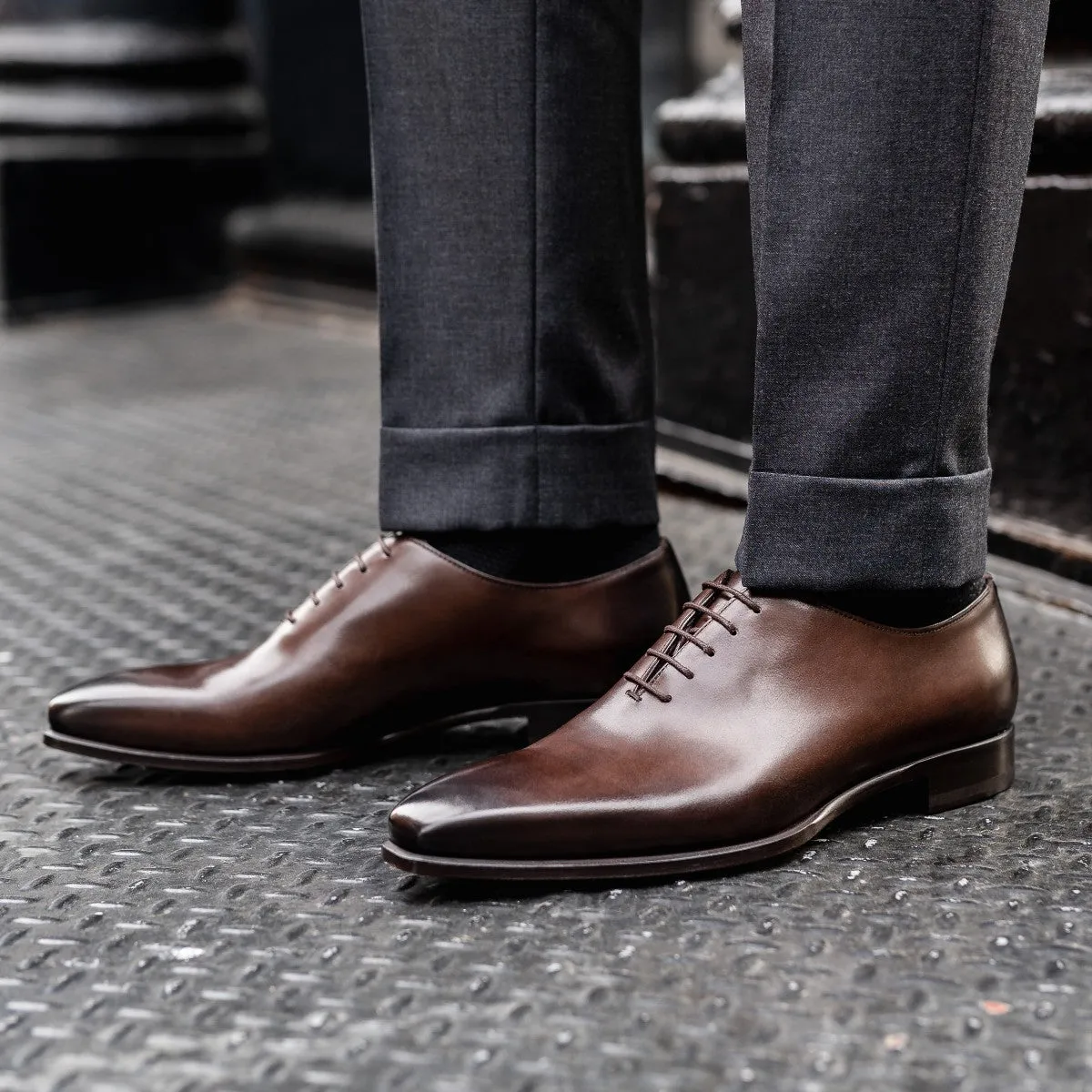 The Ramses Wholecut Oxford - Dark Brown Chocolate