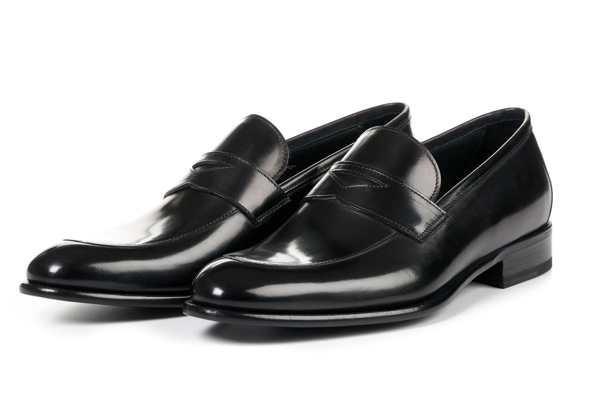 The Stewart Penny Loafer - Nero