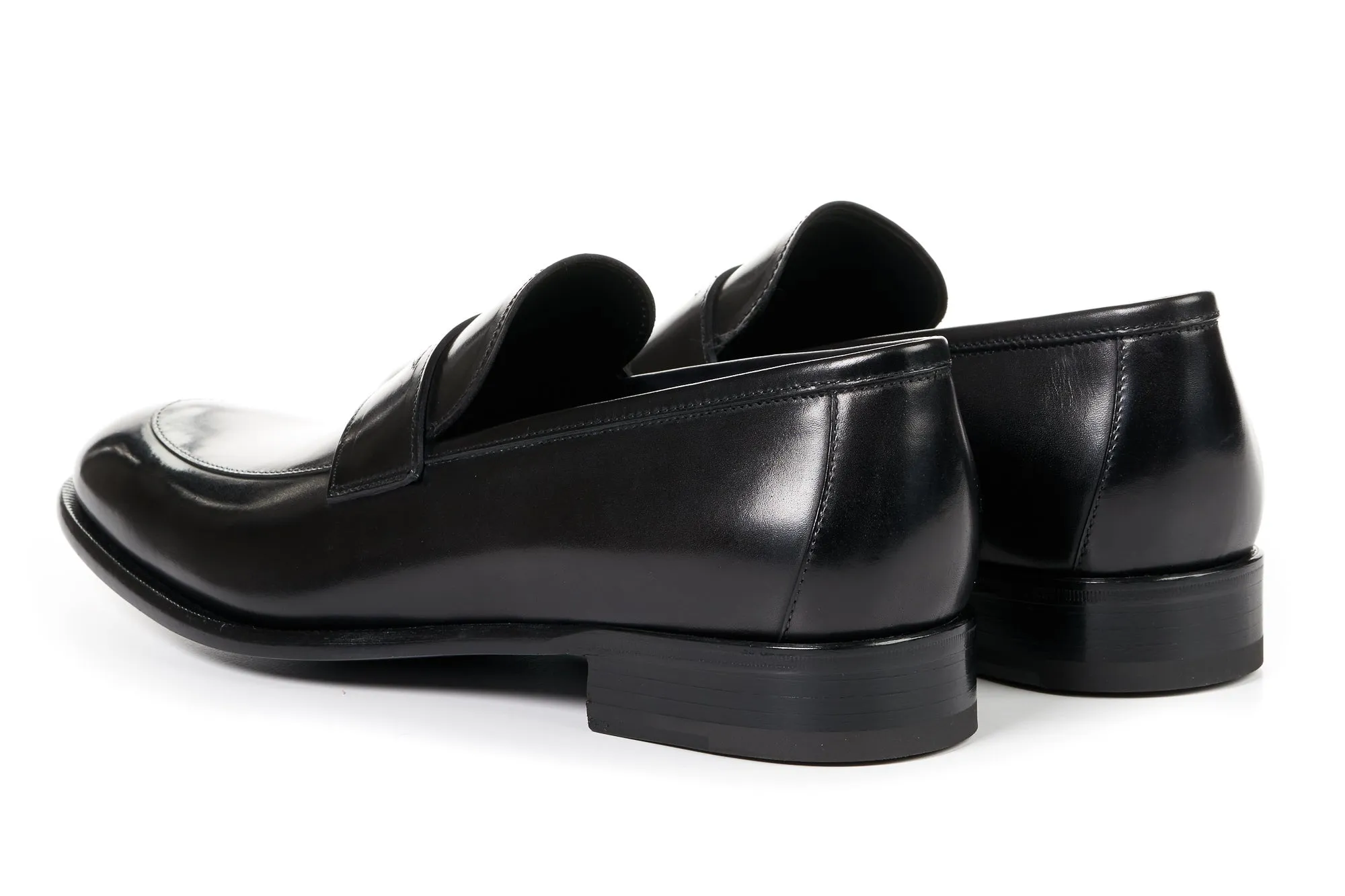 The Stewart Penny Loafer - Nero