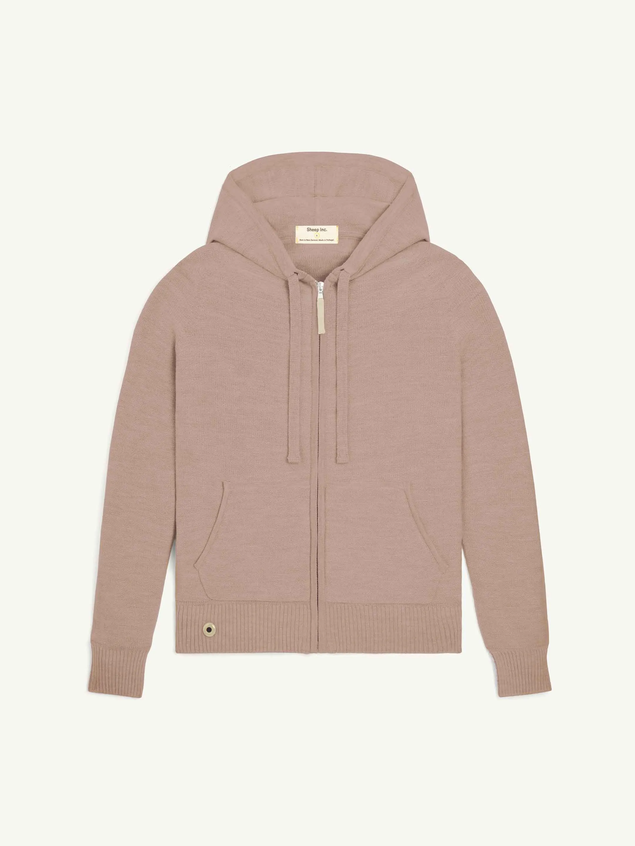 The Zip Hoodie -  Fawn