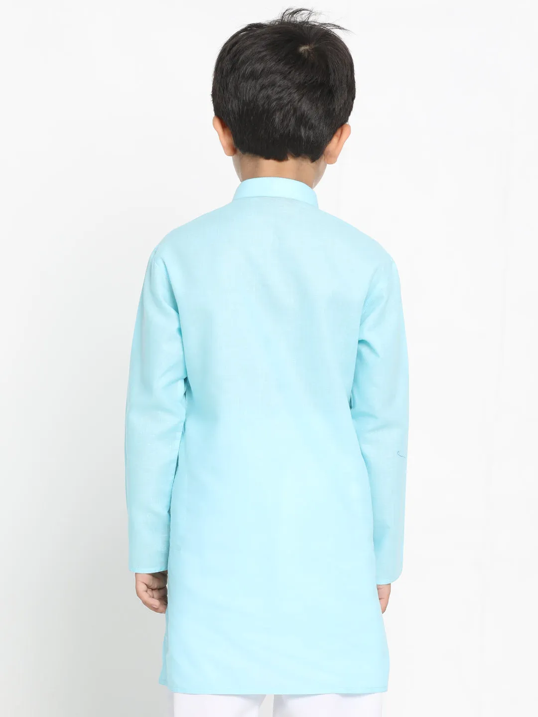 Vastramay Aqua Cotton Baap Beta Kurta