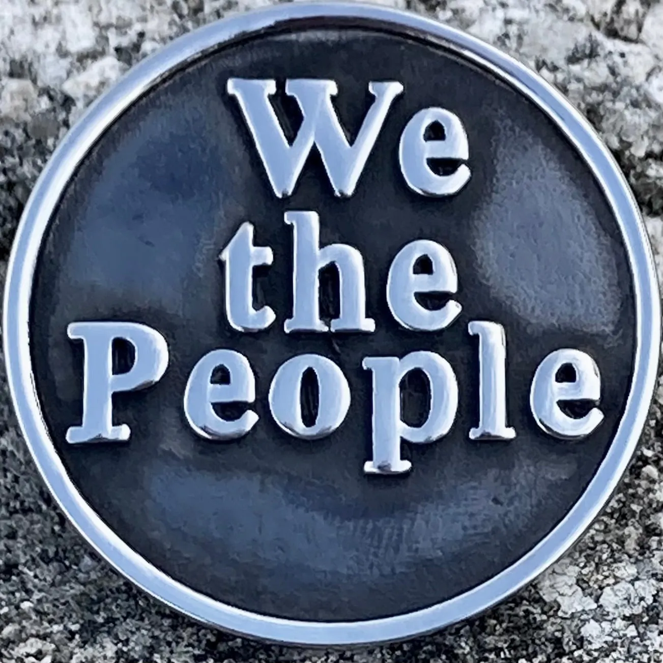 Vest Pin - We the People - PIN35