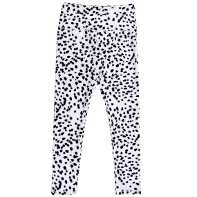 Vintage Dalmatian Print Women's Leggings