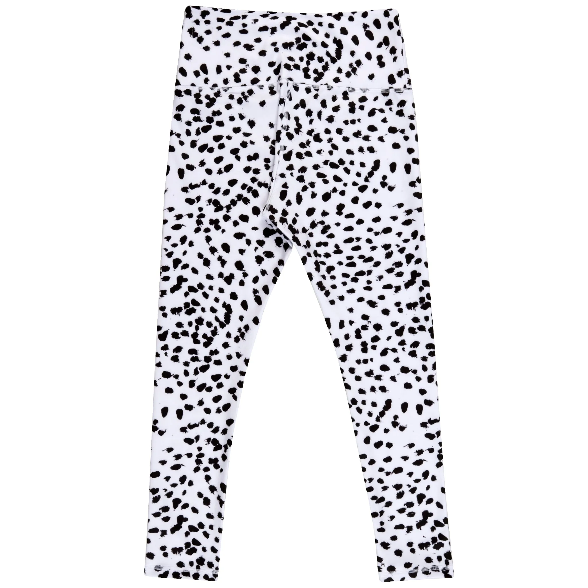 Vintage Dalmatian Print Women's Leggings