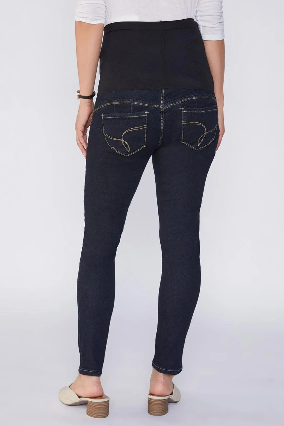 WannaBettaButt Maternity Skinny Jeans-Sale