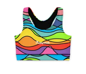 Wiggle & wave'' luxe crop top