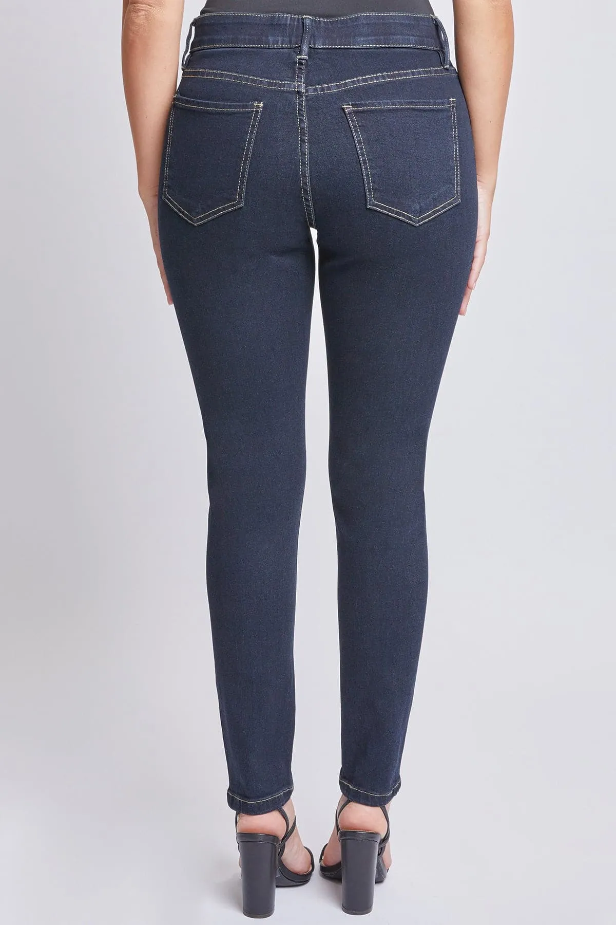 Women's Elastic Waistband Skinny Jeans