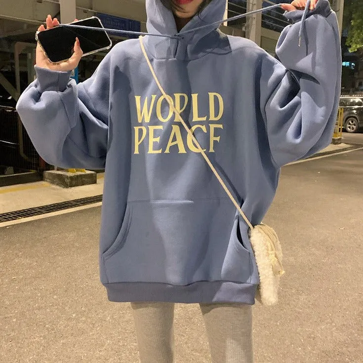 WORLD PEACF Hoodie